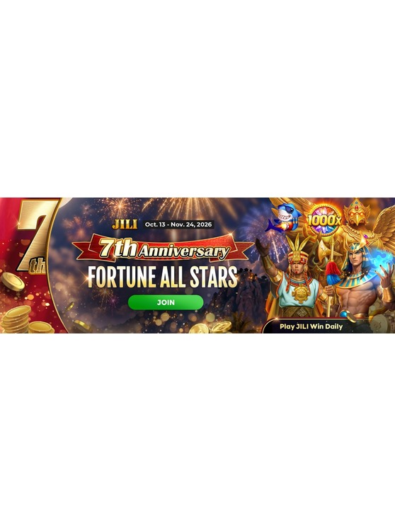 JILI 7th Anniversary - Fortune All Stars